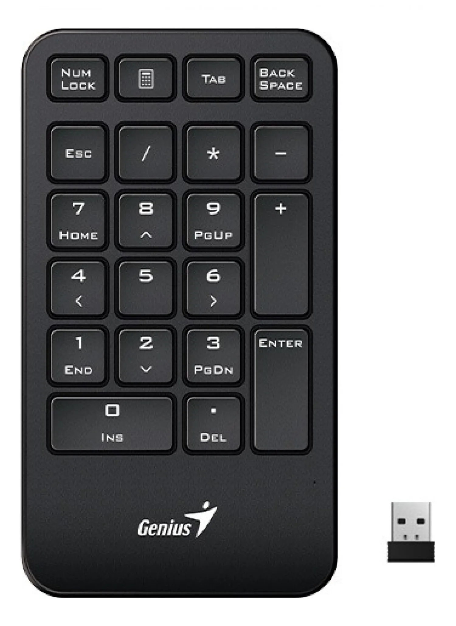 TECLADO GENIUS NUMERICO WIRELESS NUMPAD 1000 BLACK