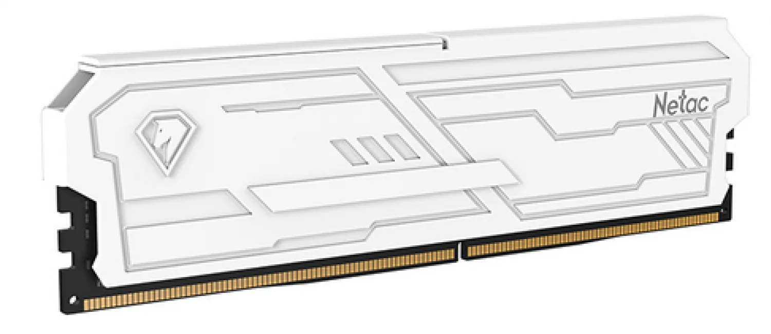Memoria Netac Shadow Iii Ddr5 6400 16gb C32 White — foto 1
