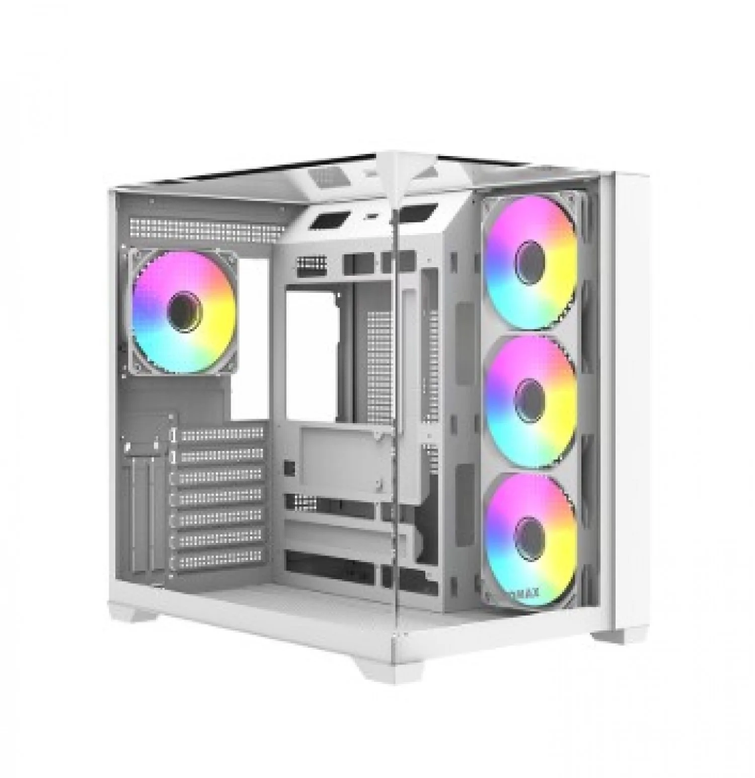 Gabinete Gamer Raidmax Infinita I620 Fishtank Argb Glass White — foto 8