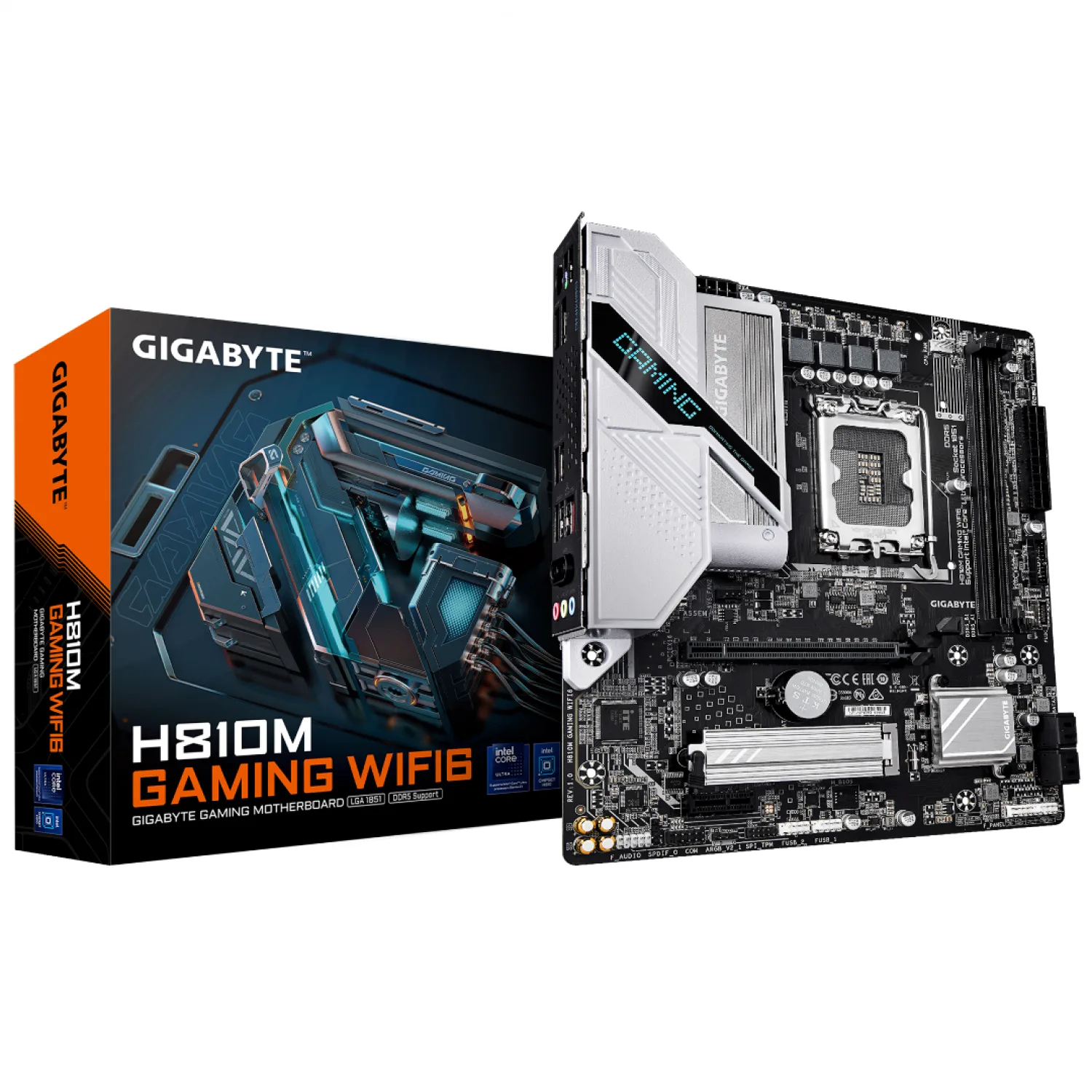 Mother Gigabyte (lga 1851) H810m Gaming Wifi6 — foto 11
